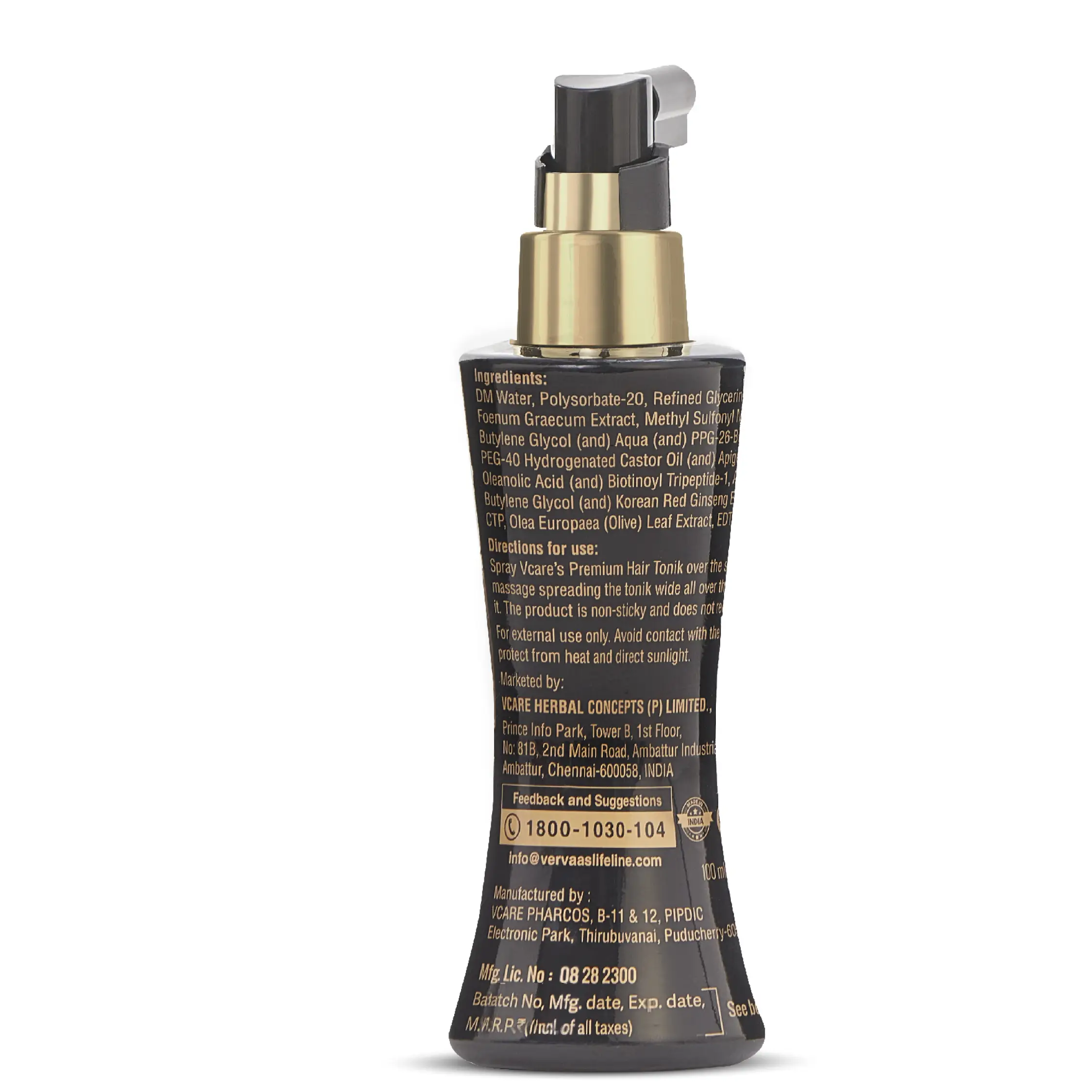 vcare hair tonic for hair growth